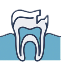 Dental trauma icon
