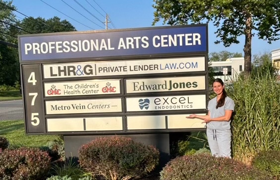 Outside sign image