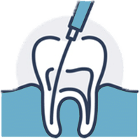 Root canal icon